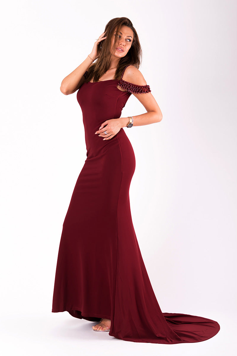 Oberżyna Long dress