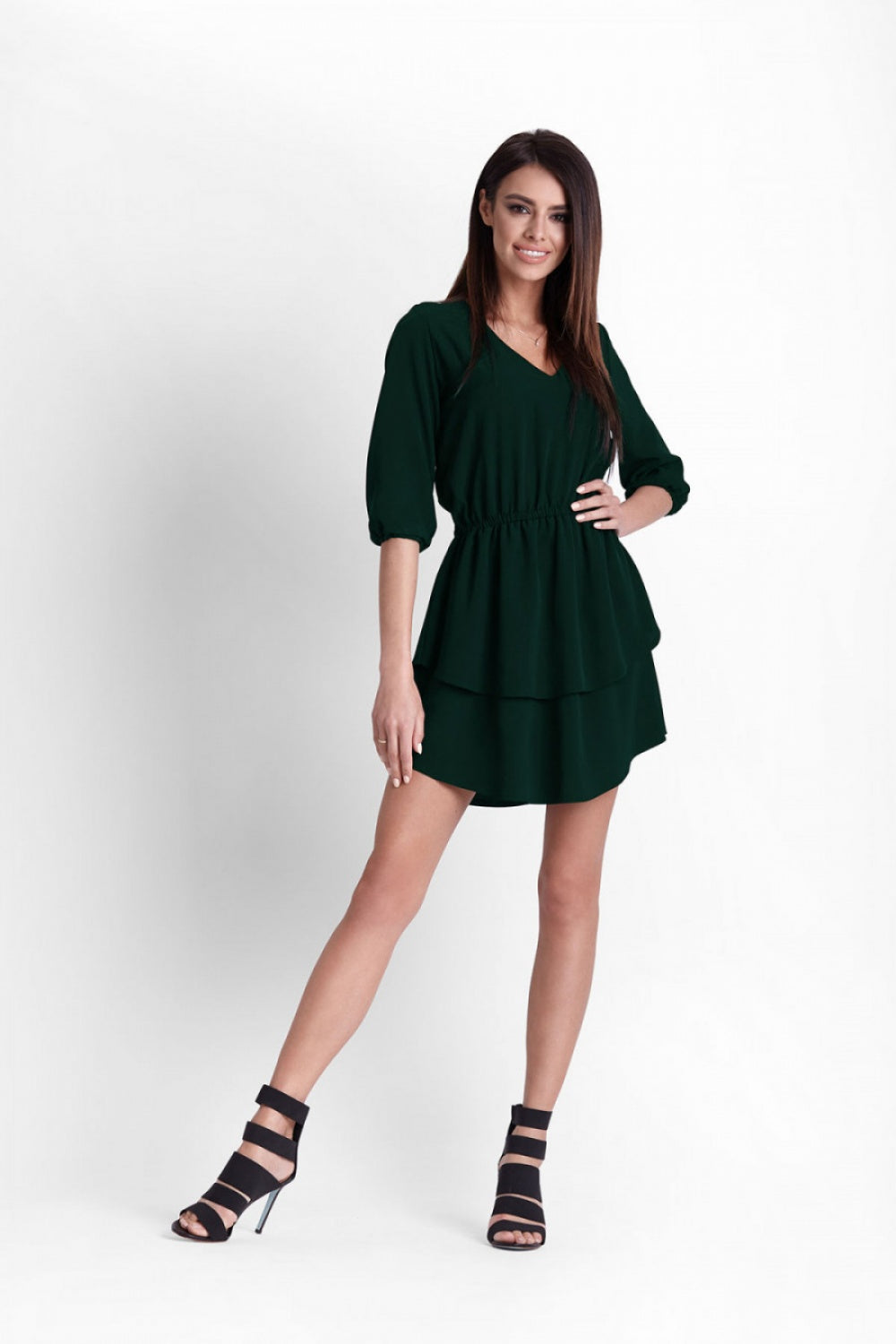 Green Cocktail dress