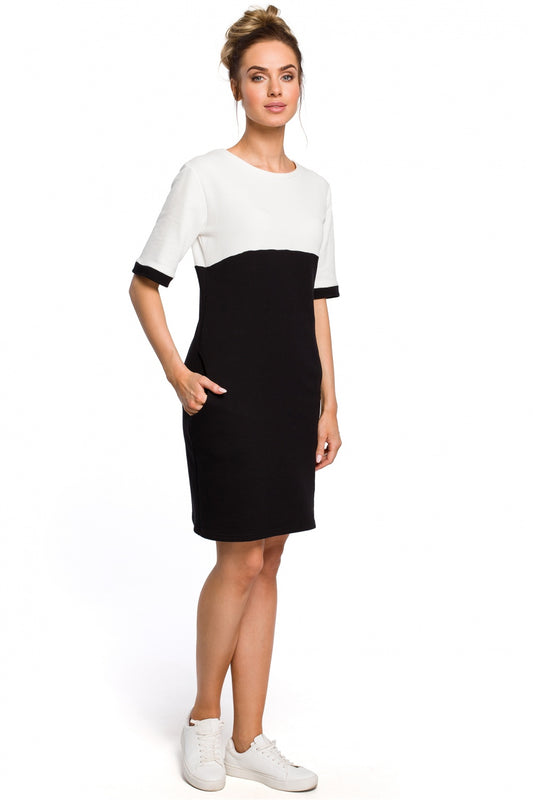 Black Ecru Daydress