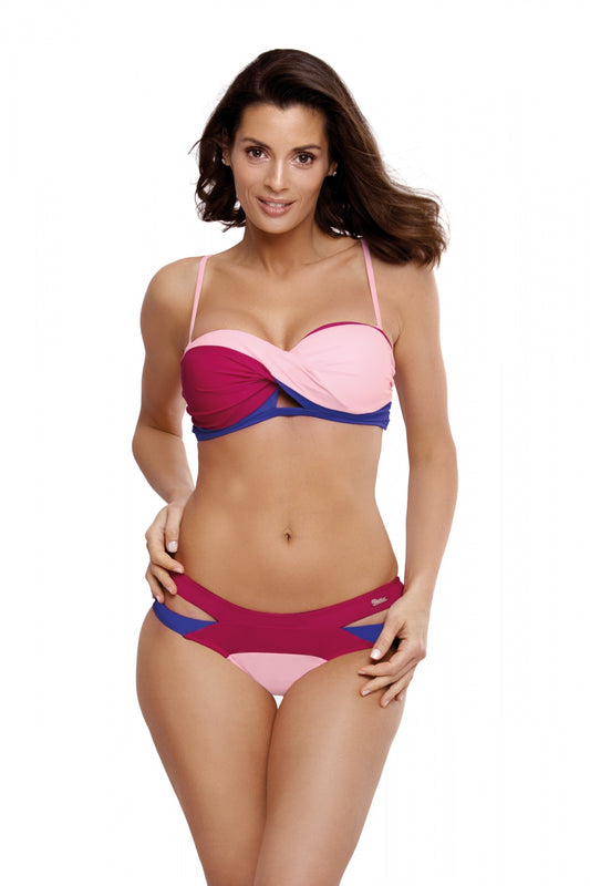 Selena Magenta-Dafne-Baltimora Fuksja Light Pink Swimsuit two piece