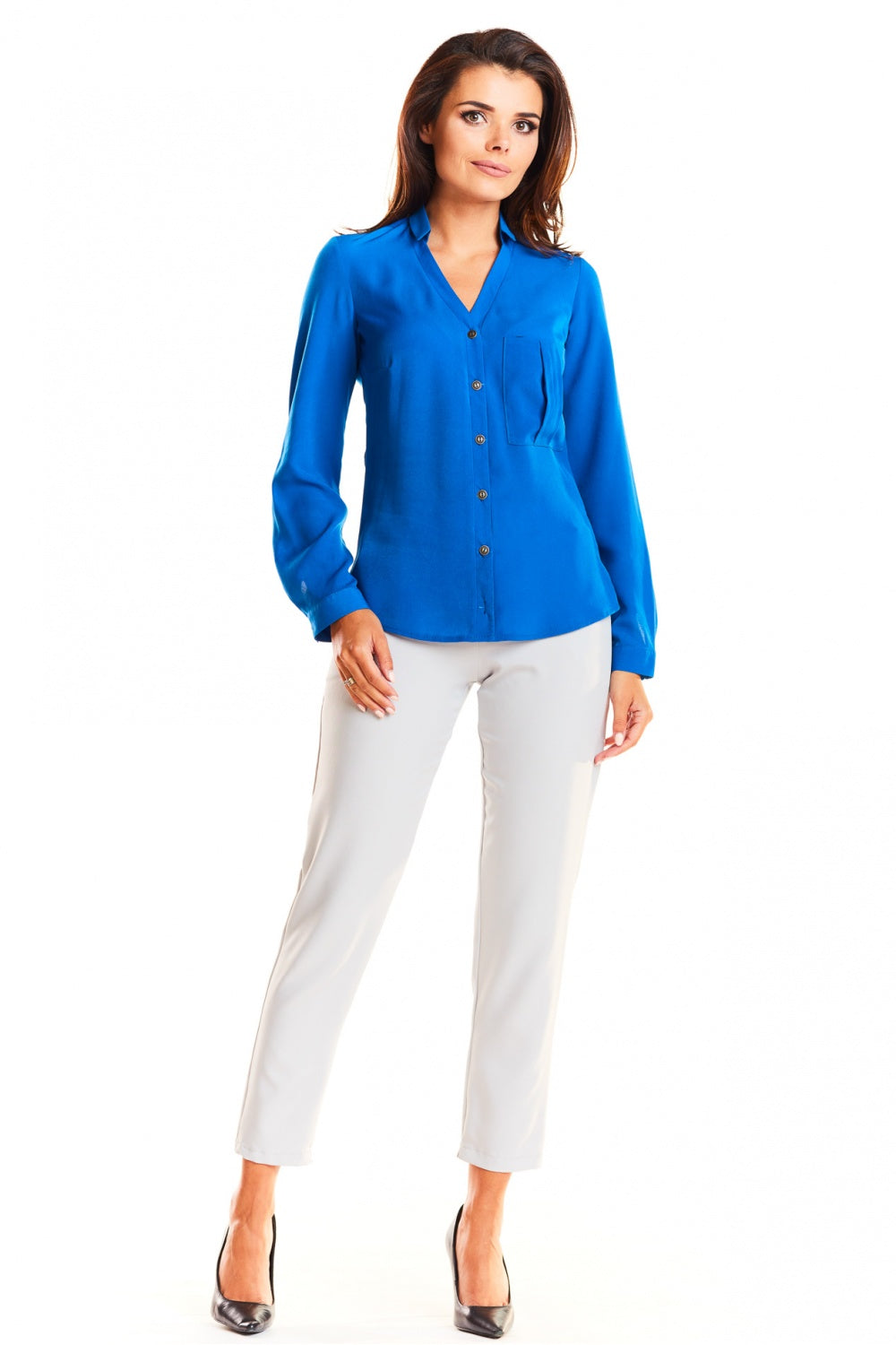 Blue Long sleeve shirt