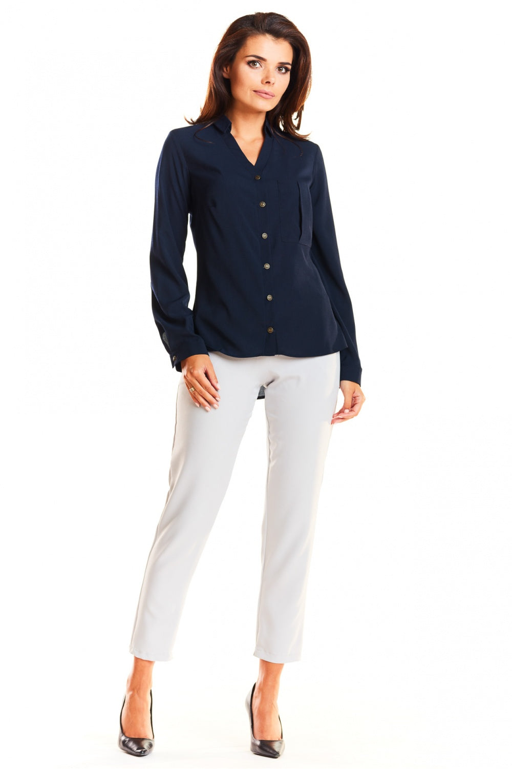 Navy Long sleeve shirt