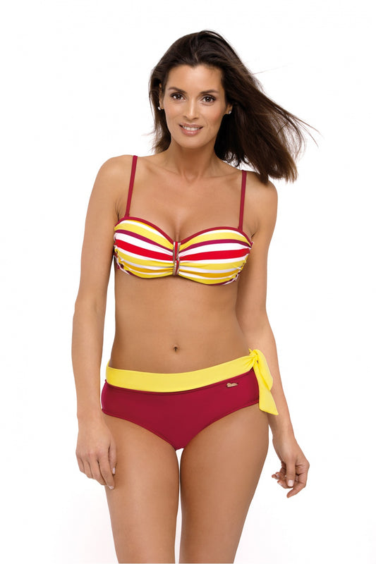 Adele Ribes-Tweety Red Yellow Swimsuit two piece