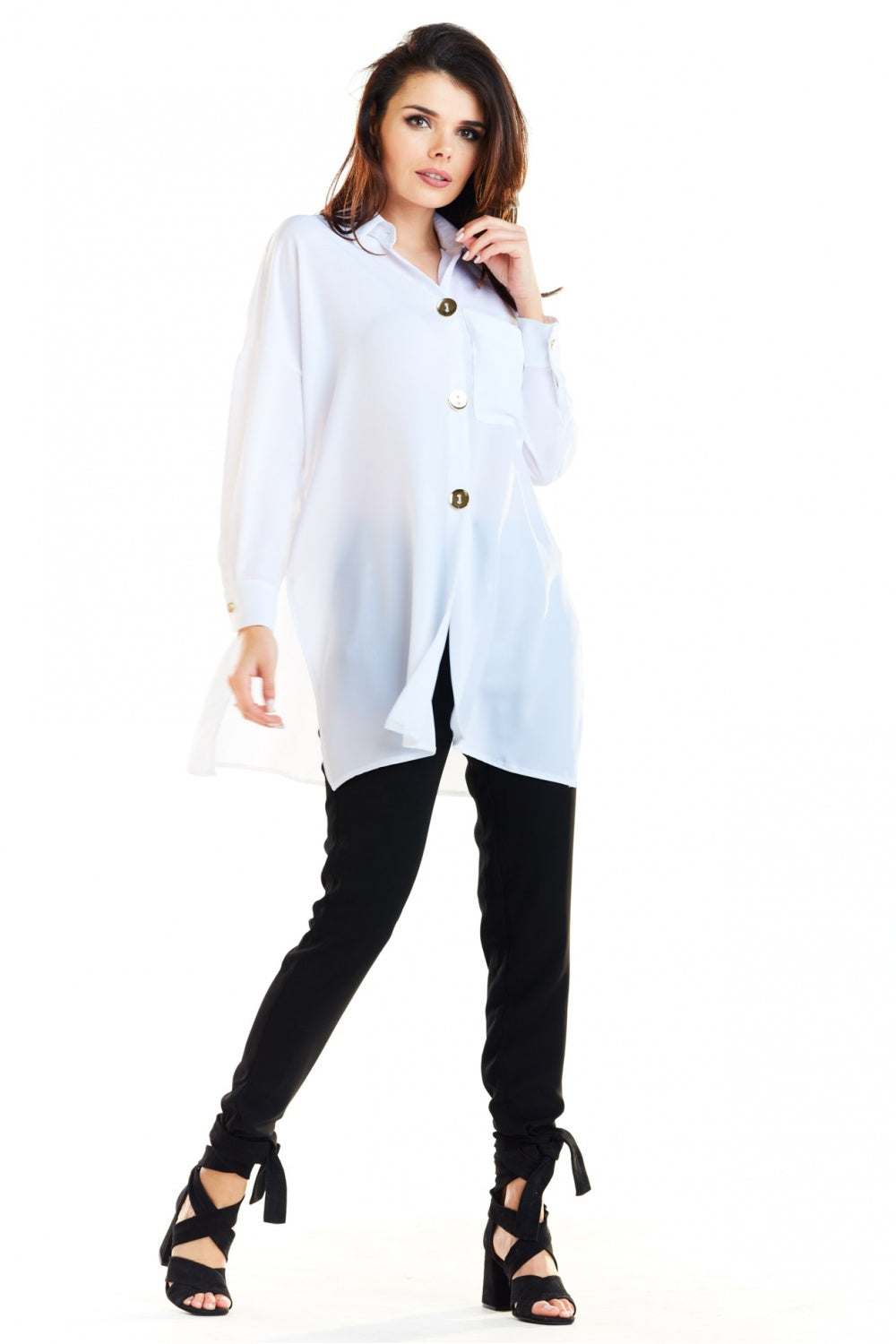 White Long sleeve shirt