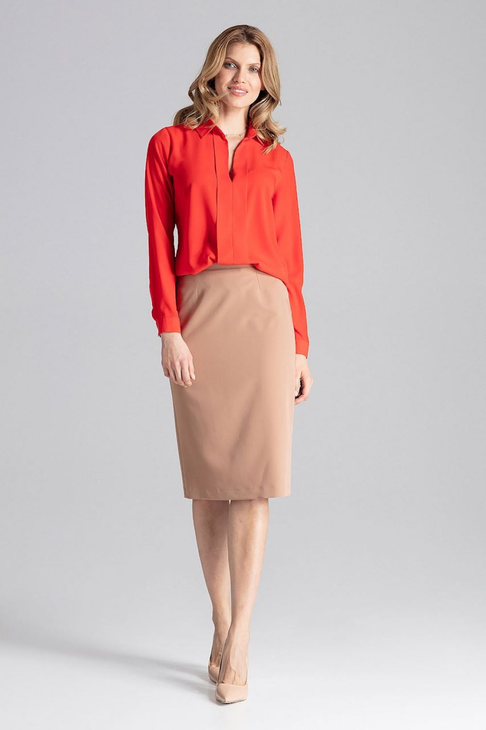 Red Blouse