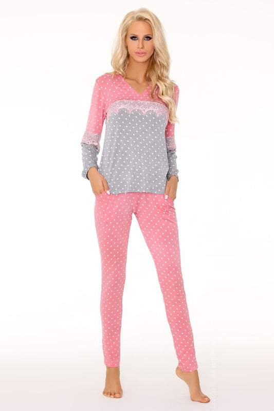 Pink Grey Pyjama