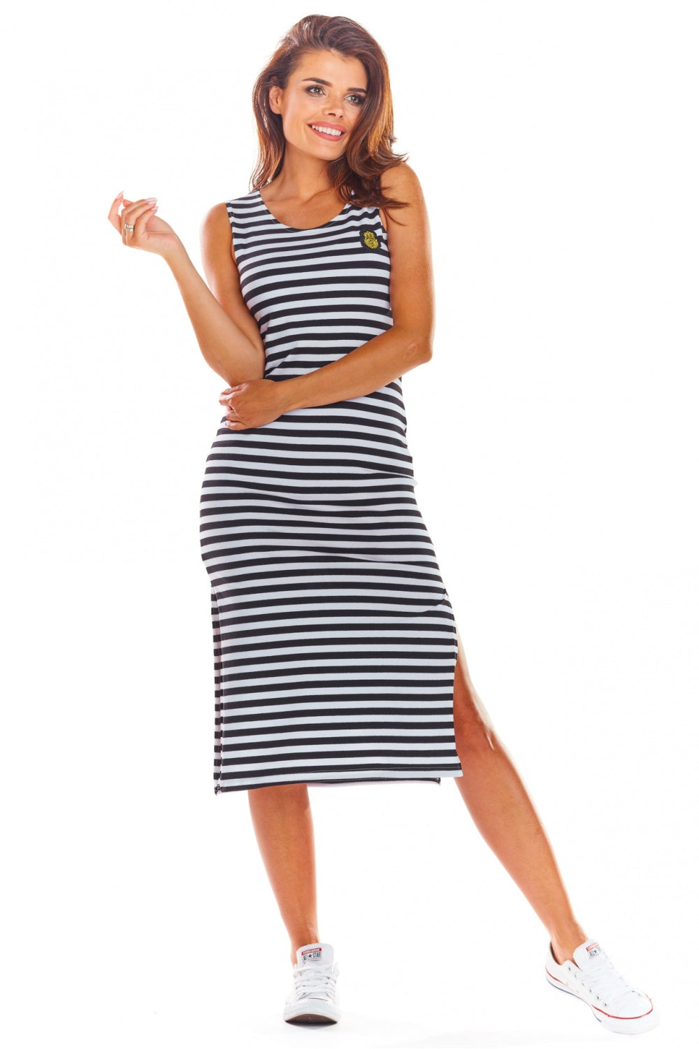 Paski Black Daydress
