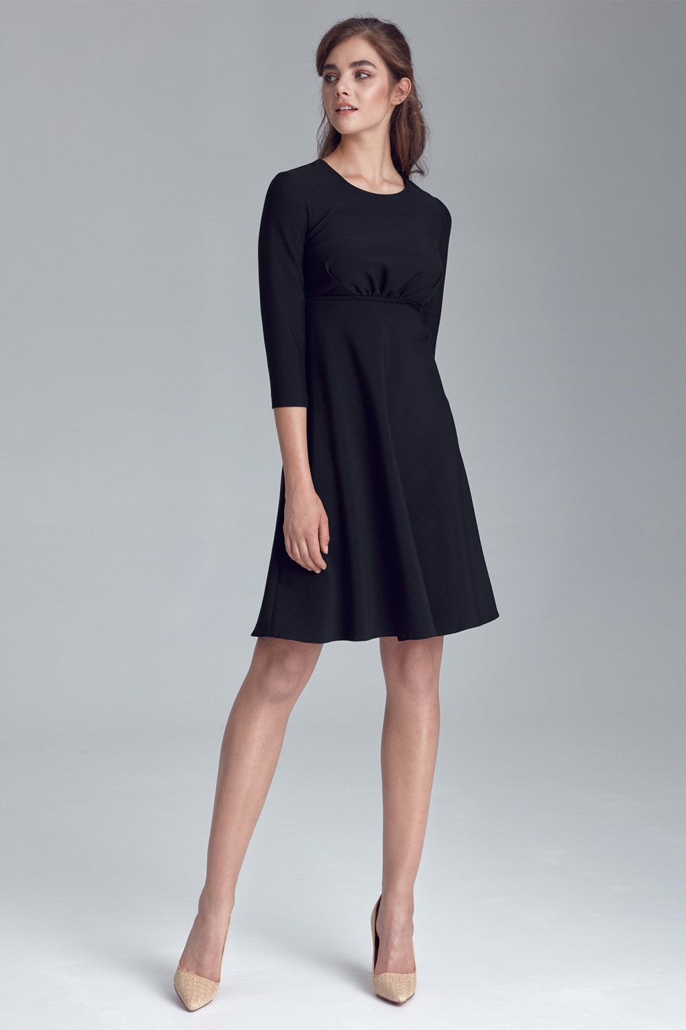 pod linią biustu S Black Daydress