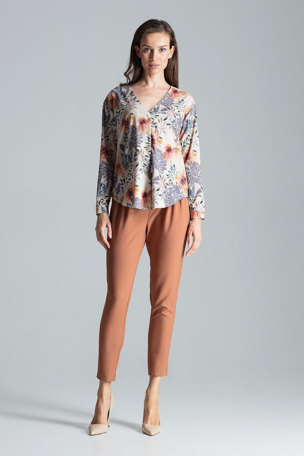 Wzór Long sleeve shirt