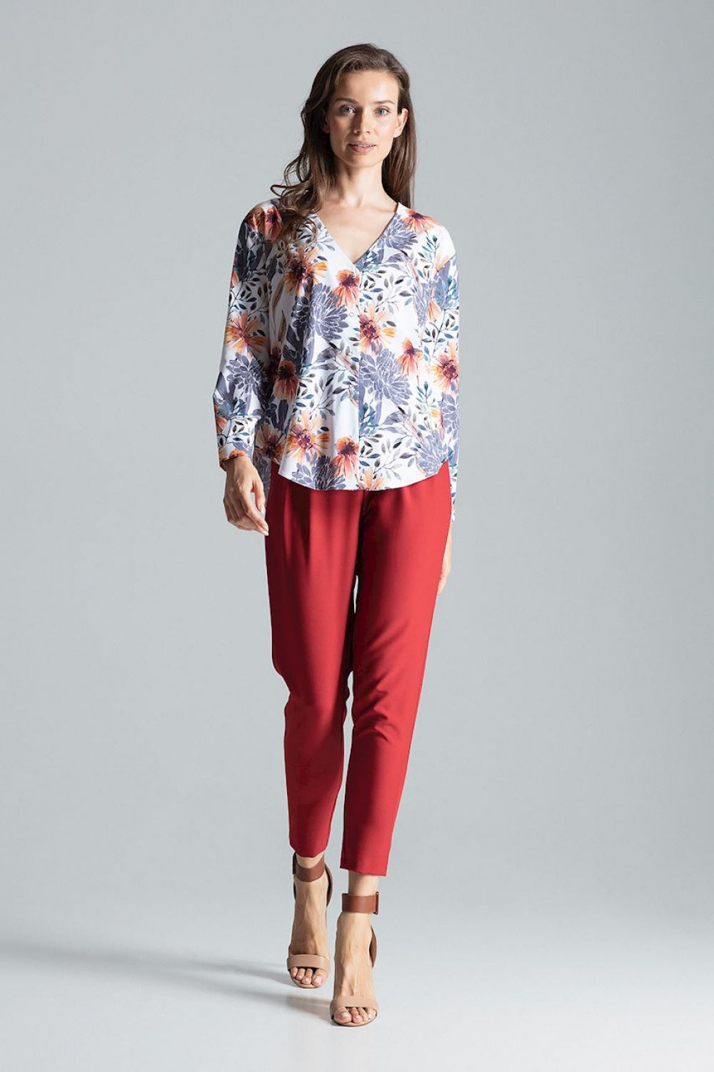 Wzór Long sleeve shirt