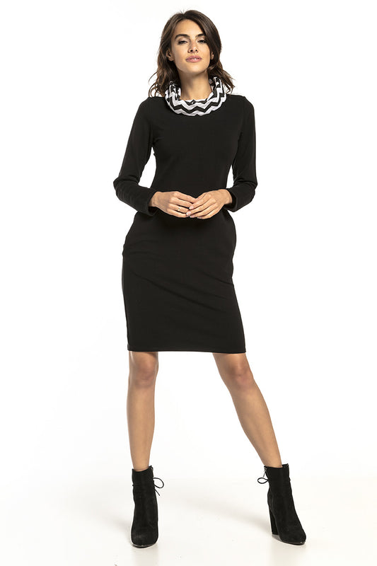 Black Black Zygzak Daydress