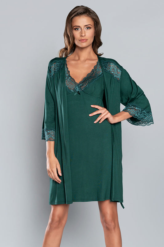 r  Green Bathrobe