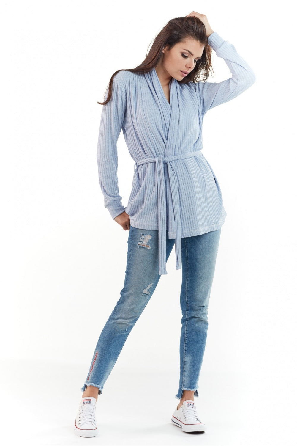 Blue Cardigan