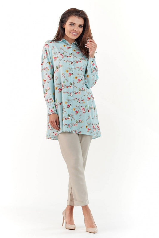 Blue Long sleeve shirt