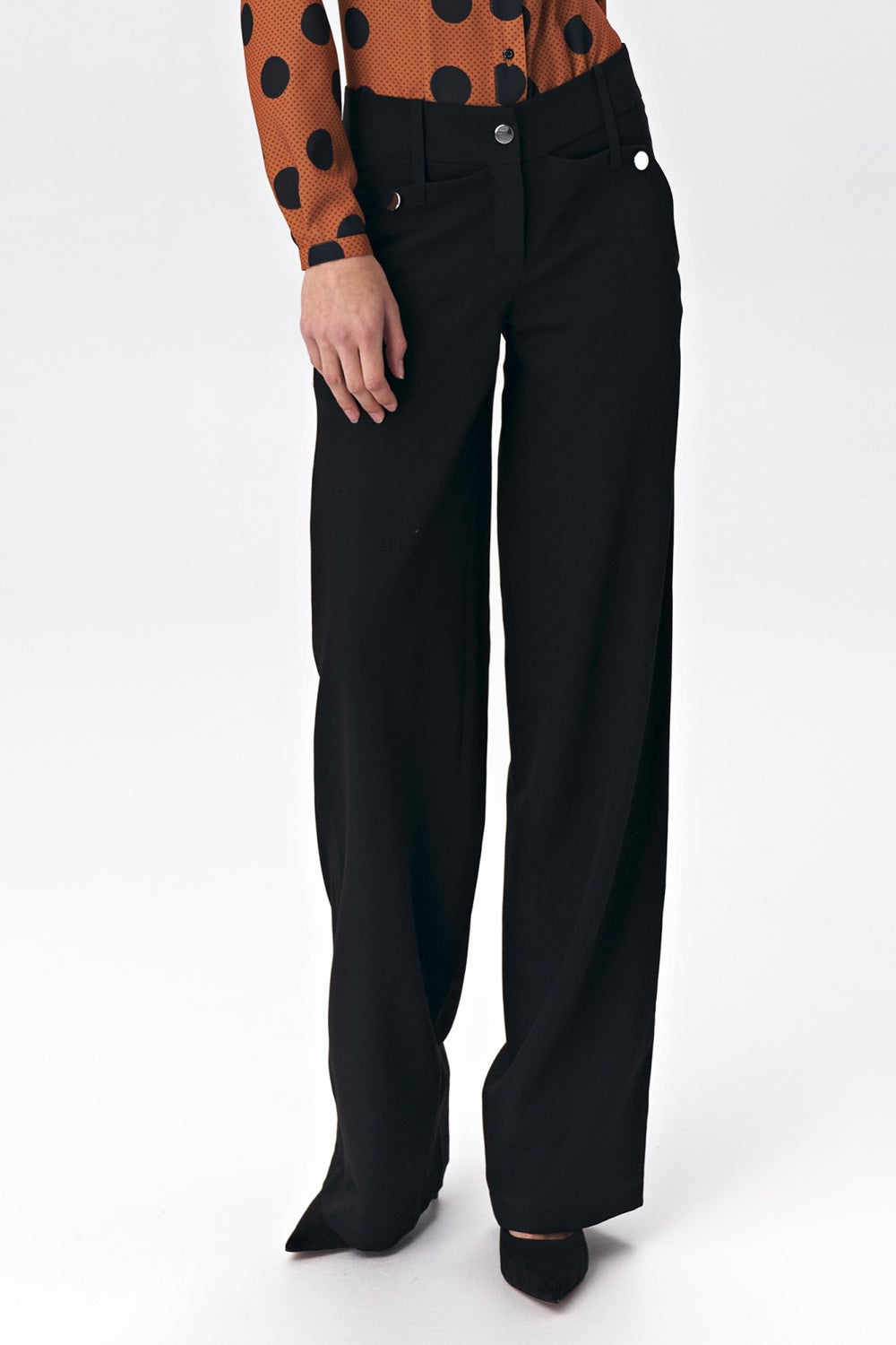 palazzo SD Black Women trousers