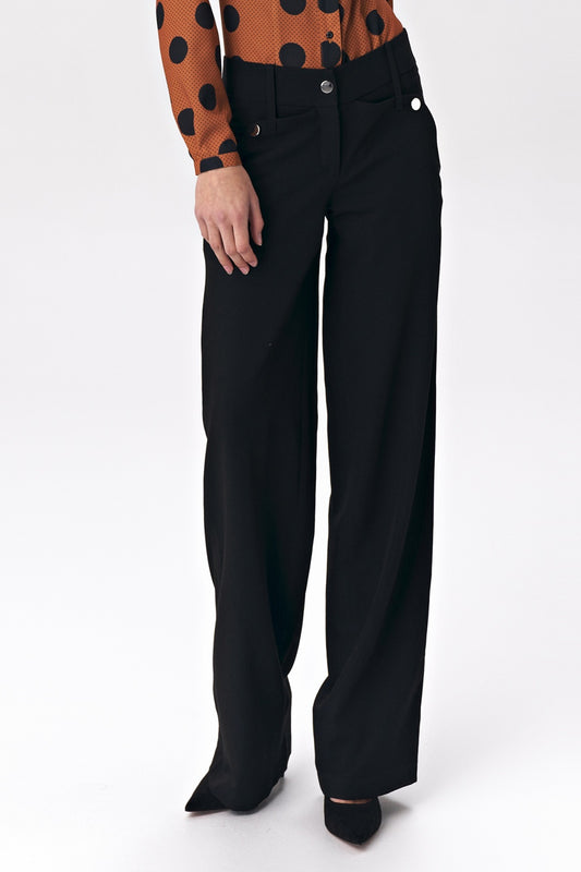 palazzo SD Black Women trousers