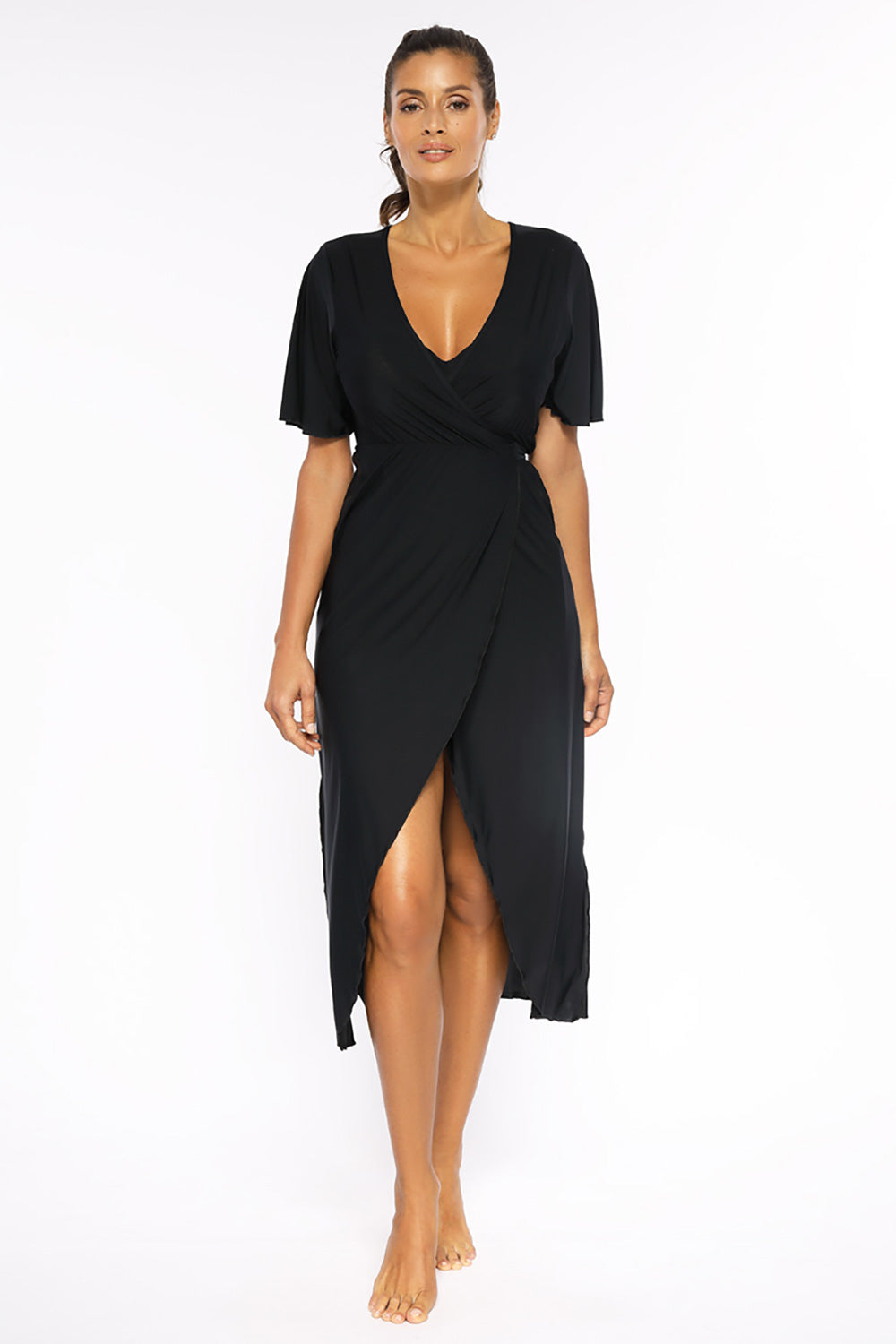 Nero Black Beach tunic