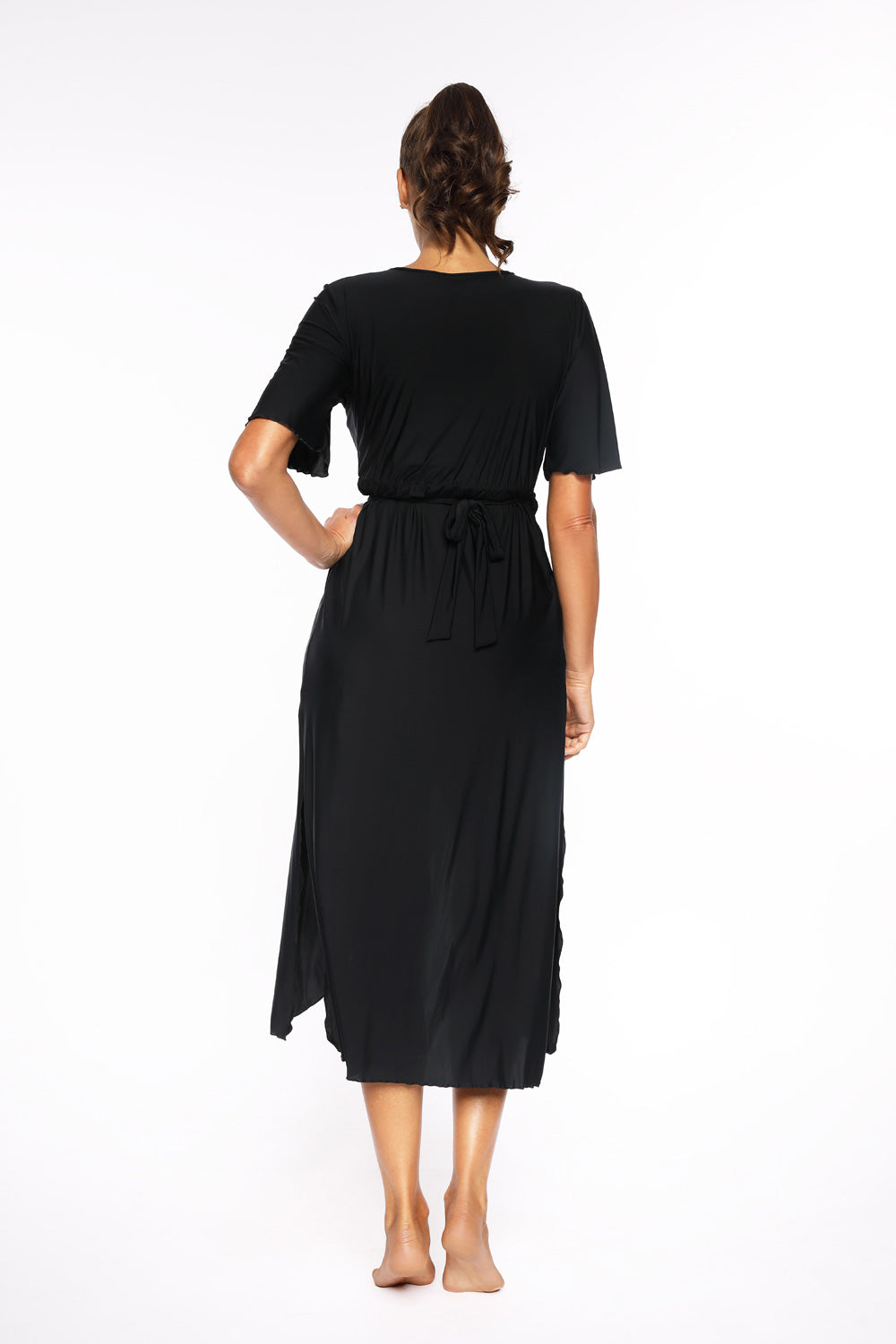 Nero Black Beach tunic