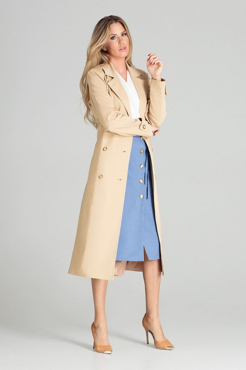 Beige Coat