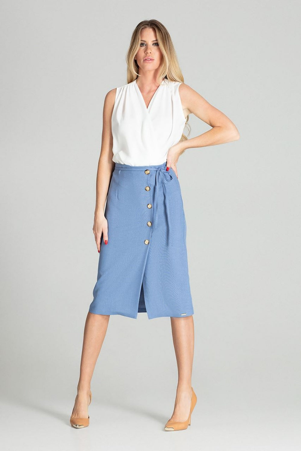 Blue Skirt