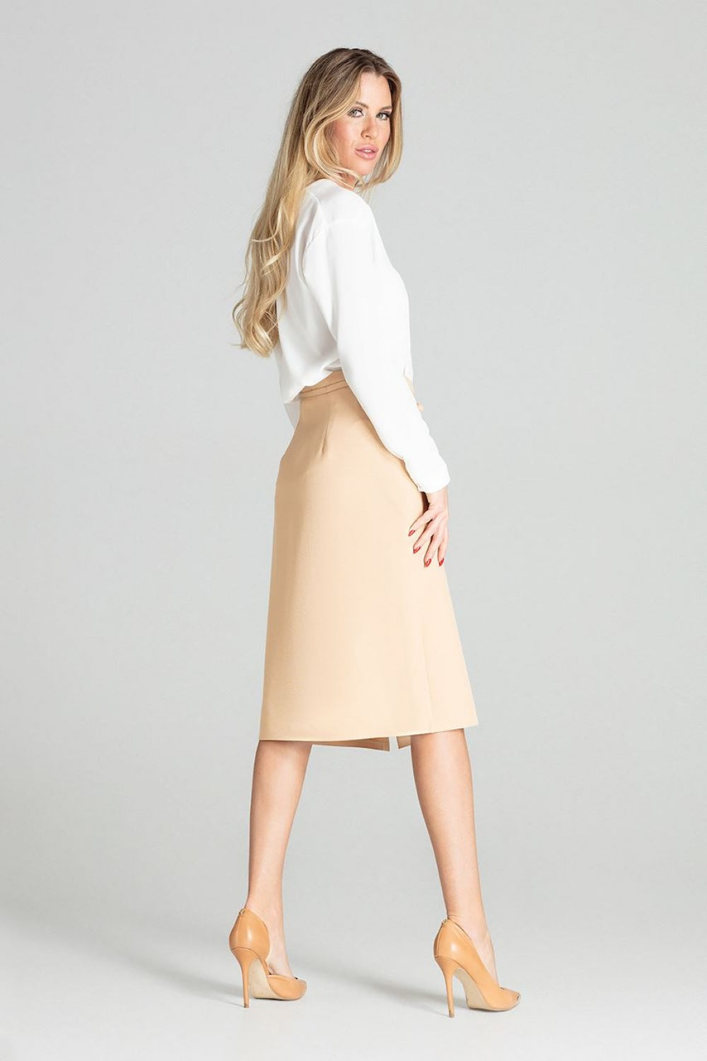 Beige Skirt