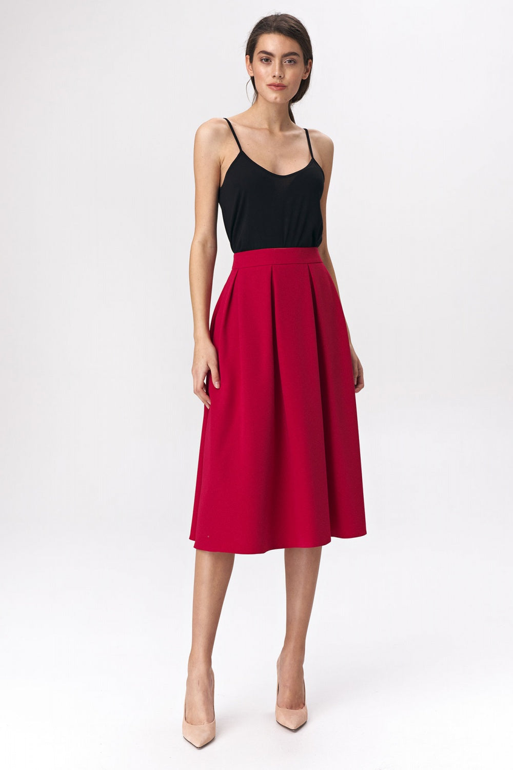 spódnica midi SP Red Skirt