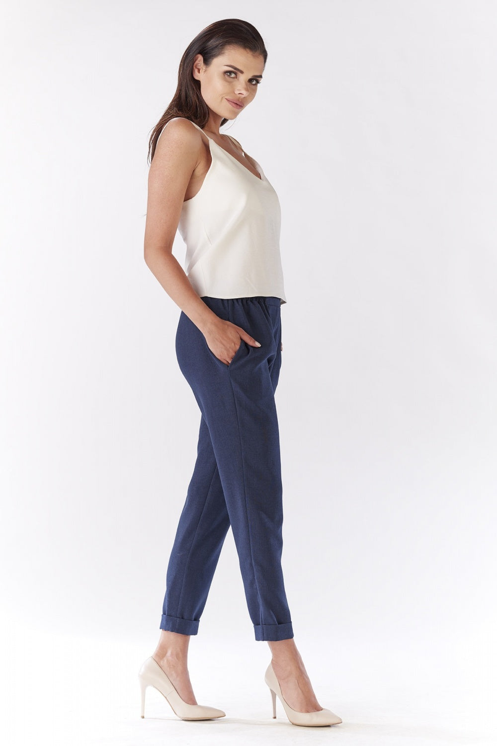 Navy Women trousers