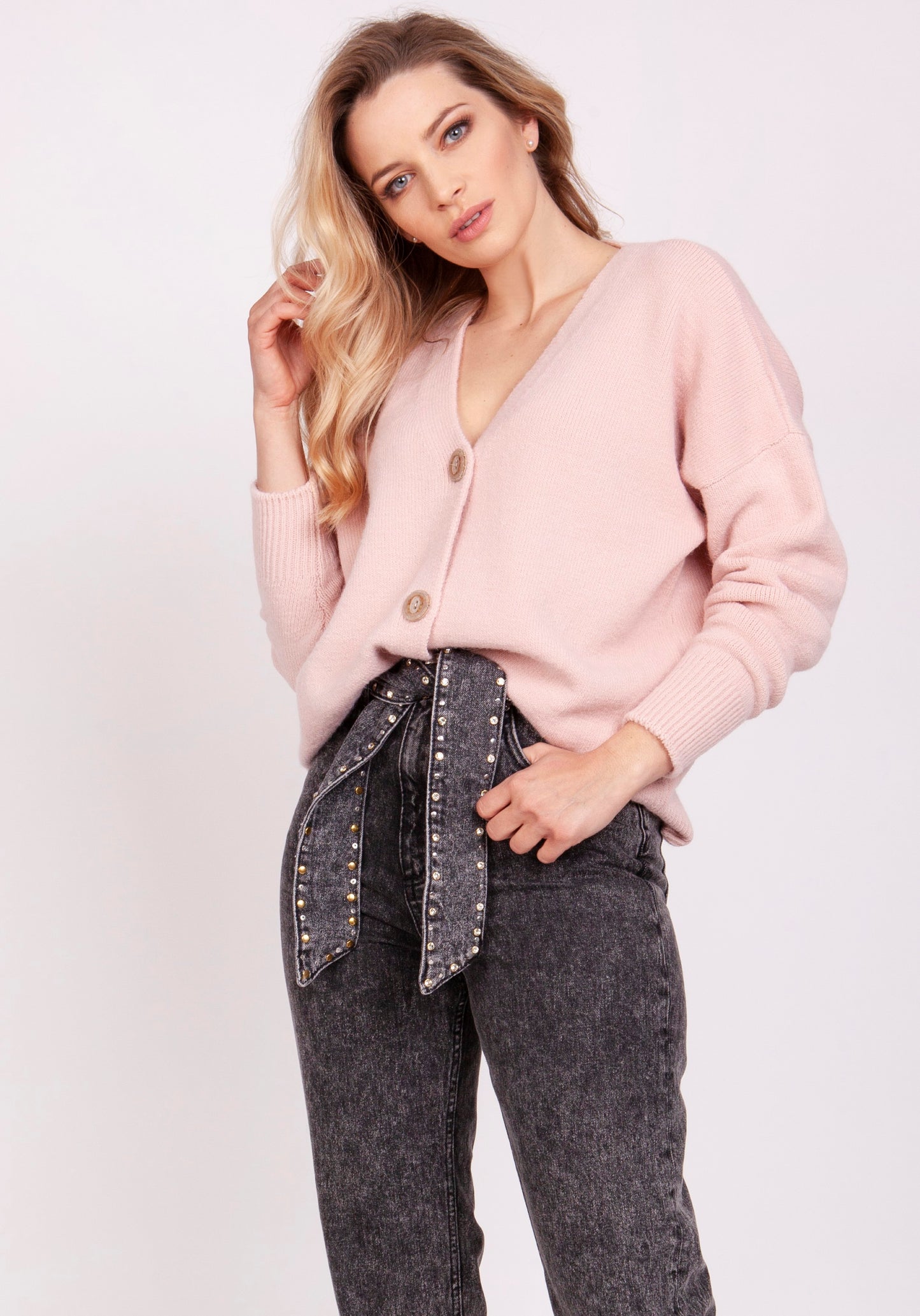 Pastel Pink Cardigan