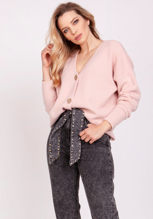 Pastel Pink Cardigan