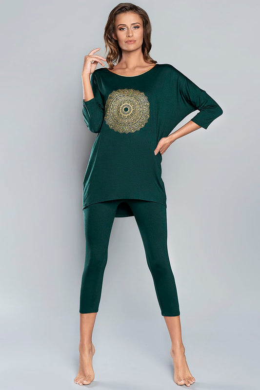 r  sp  Green Pyjama
