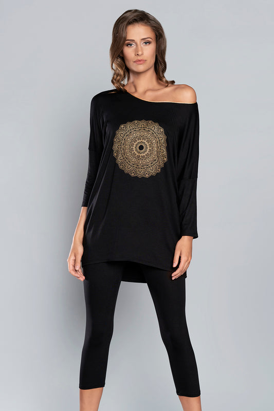 r  sp  Black Pyjama