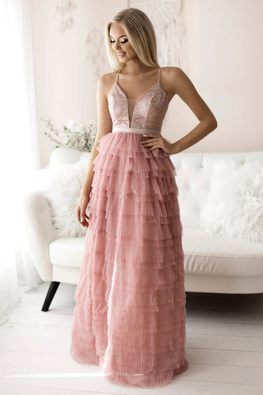 Pink Long dress