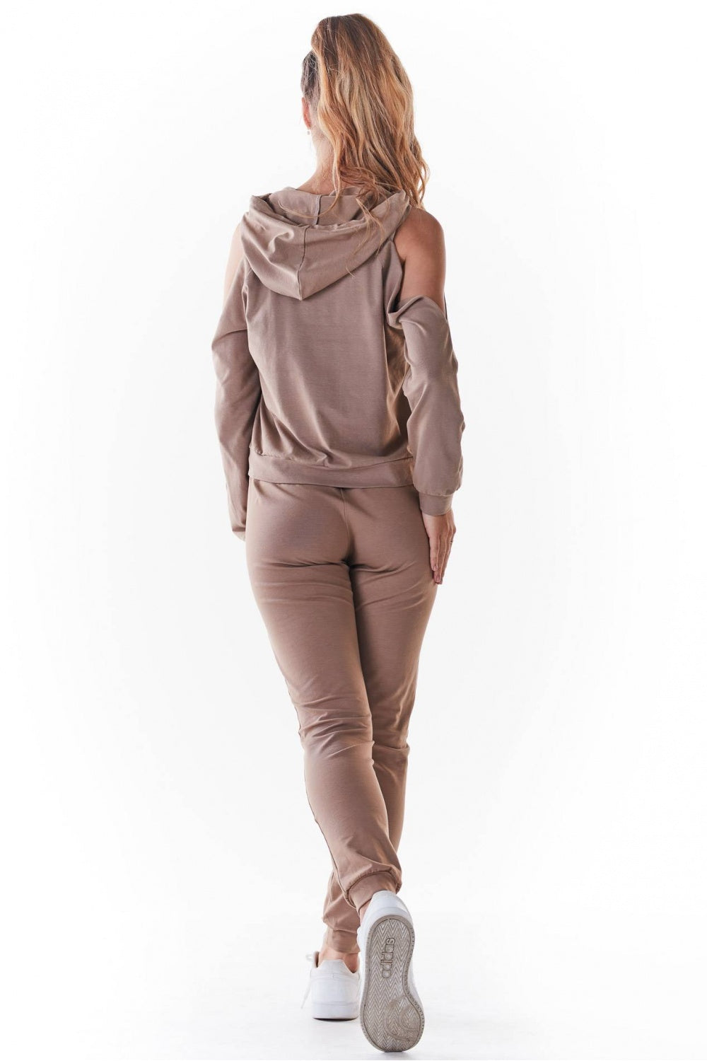 Beige Tracksuit trousers