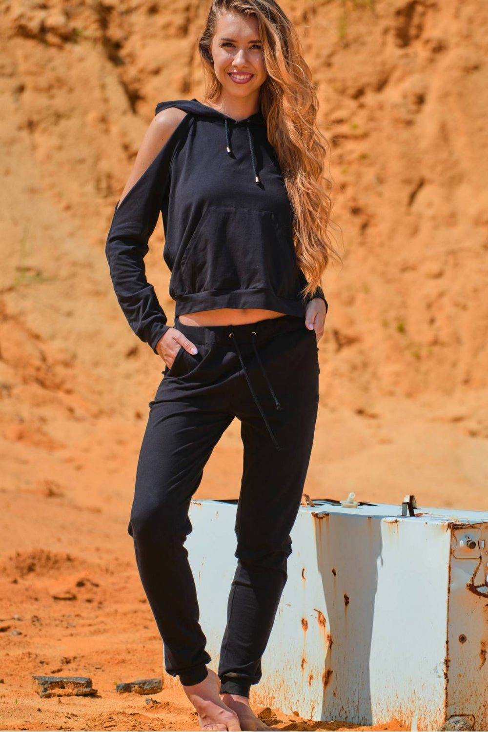 Black Tracksuit trousers