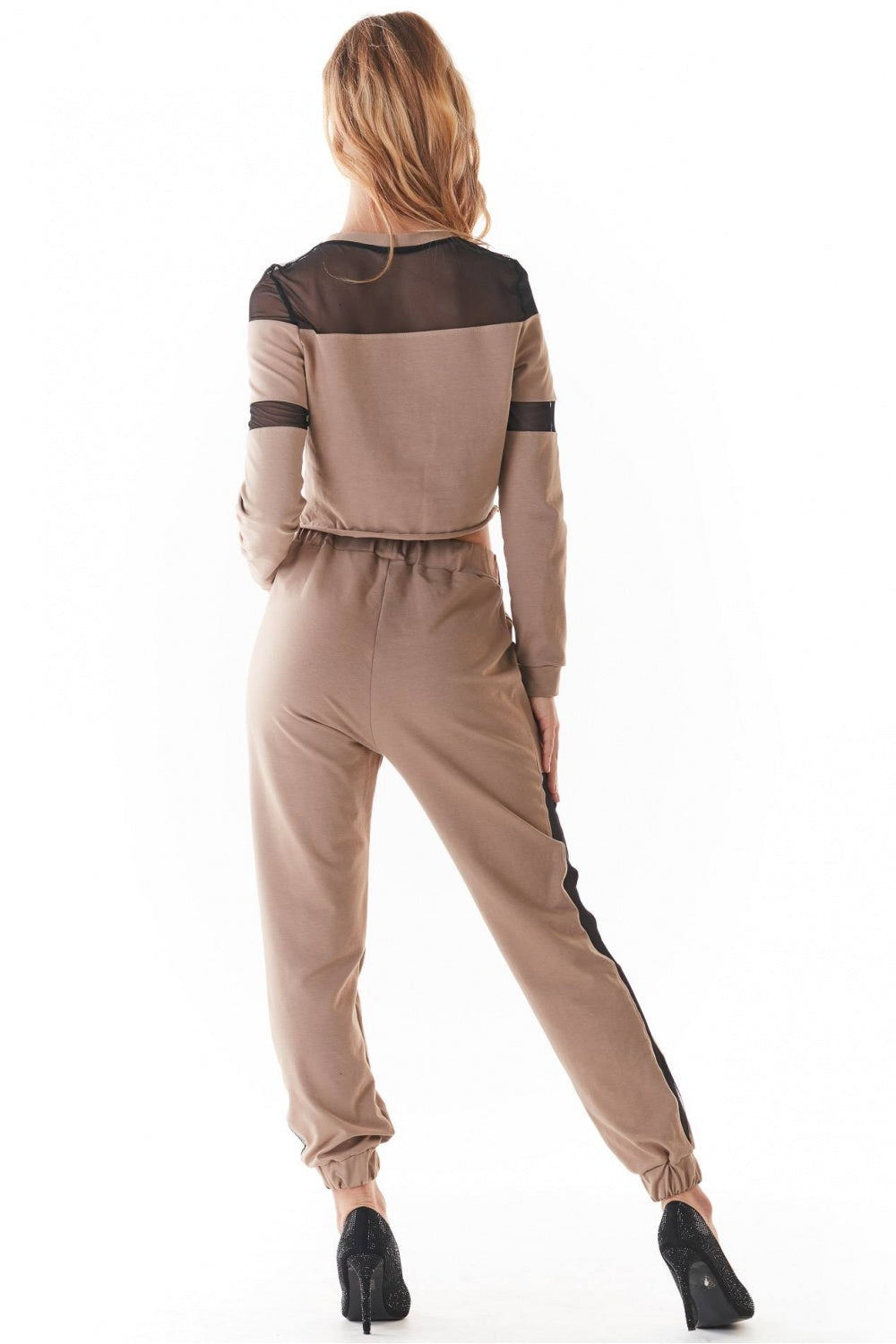 Beige Tracksuit trousers