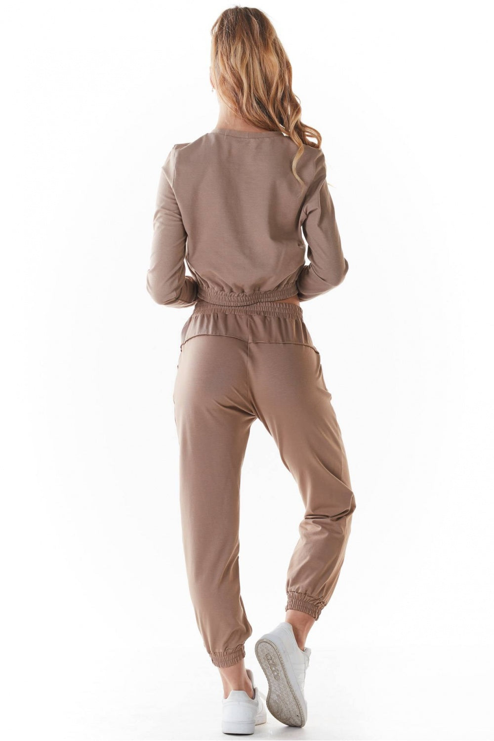 Beige Tracksuit trousers