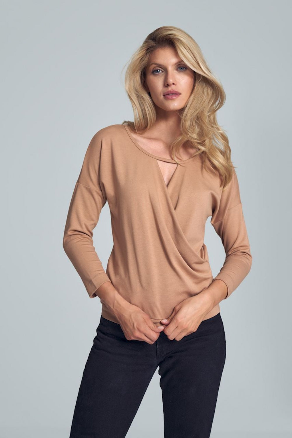 Beige Blouse