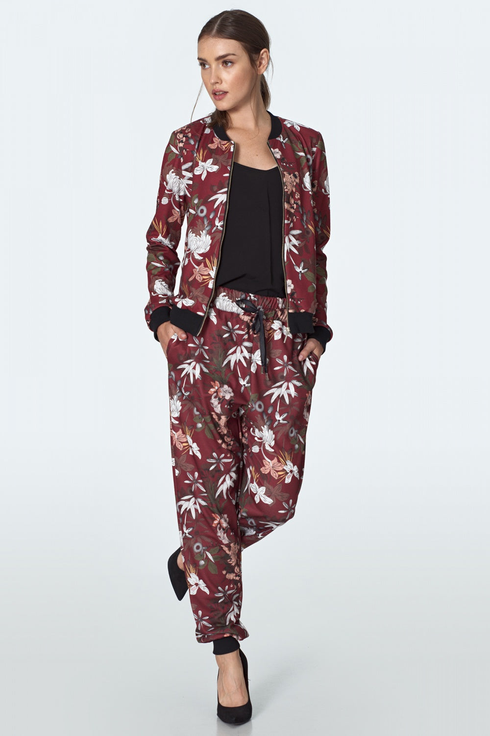 w wiaty BL Flowers Bordo Jacket