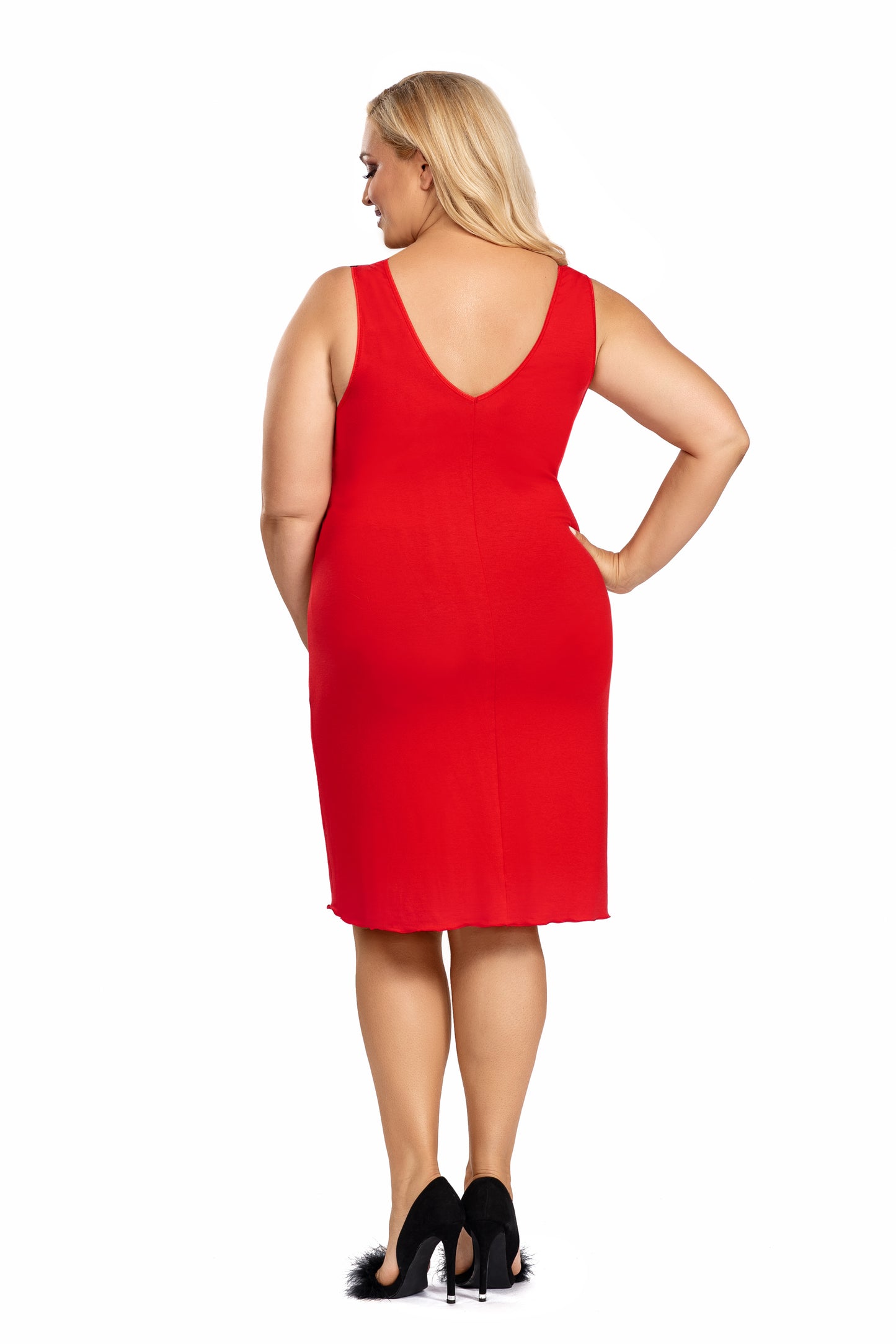 Plus Red Sexy shirt