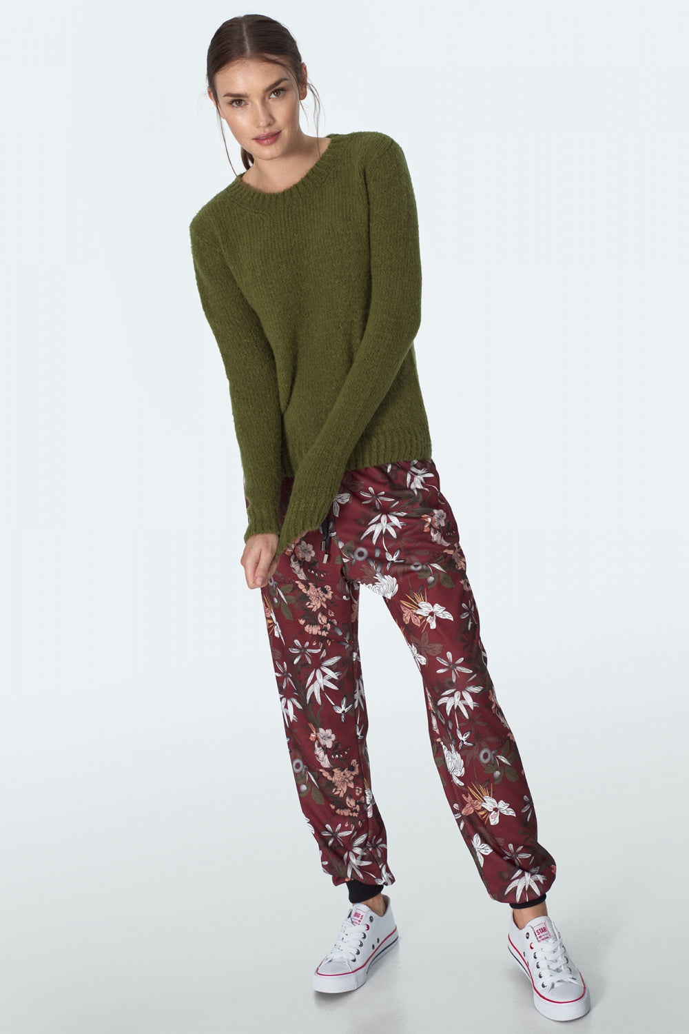 sweter SW Green Jumper