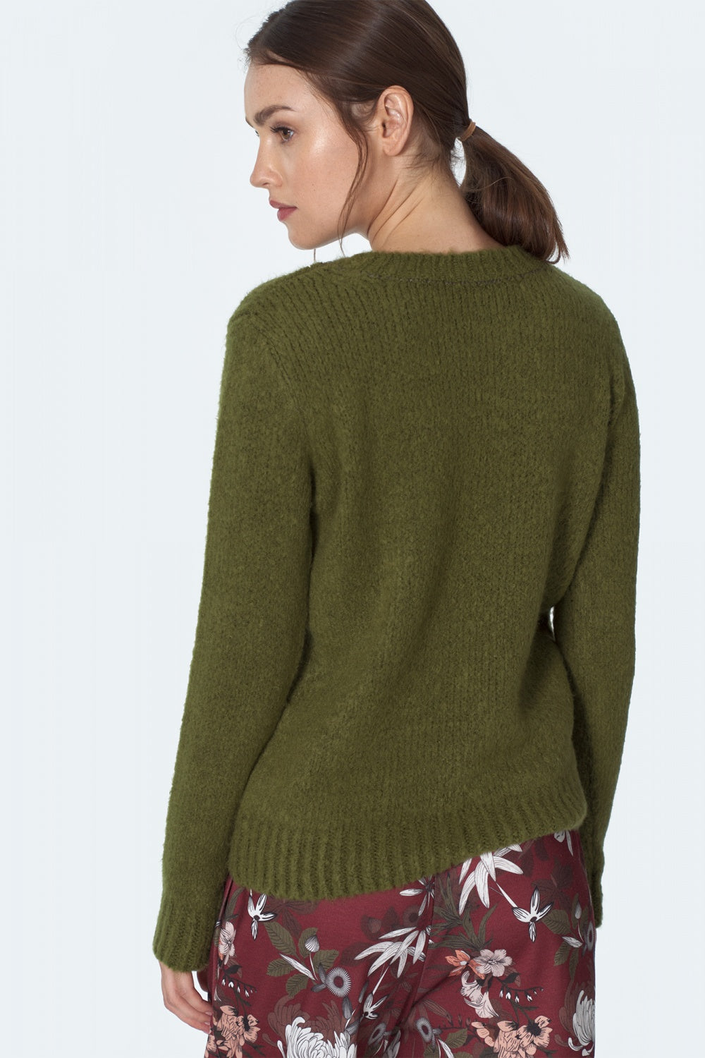 sweter SW Green Jumper