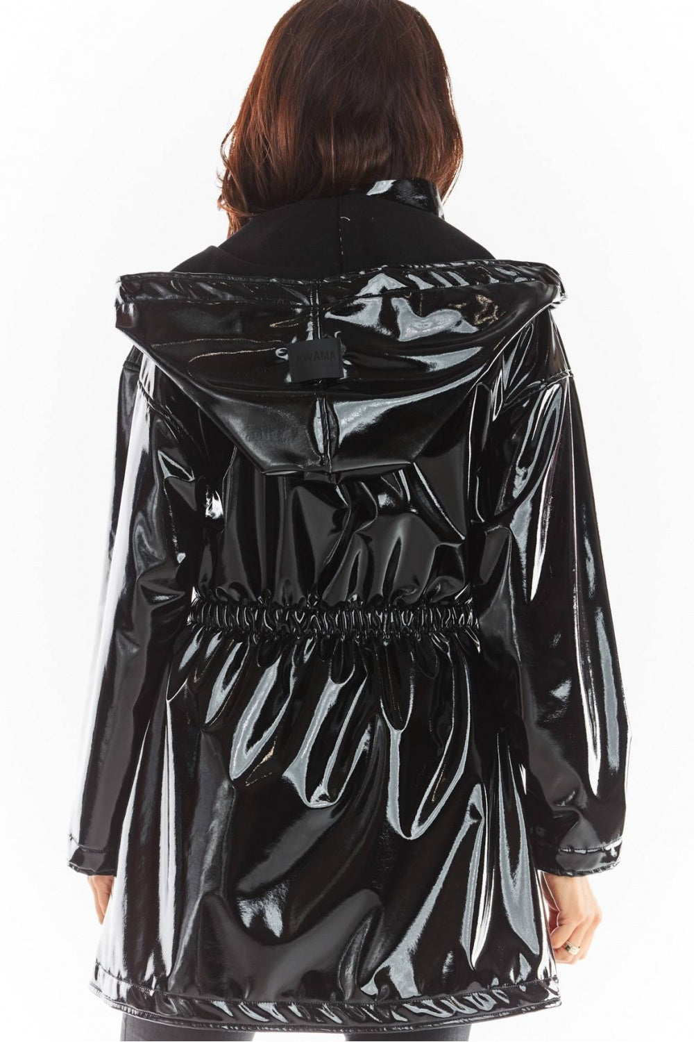 Black Lateks Coat