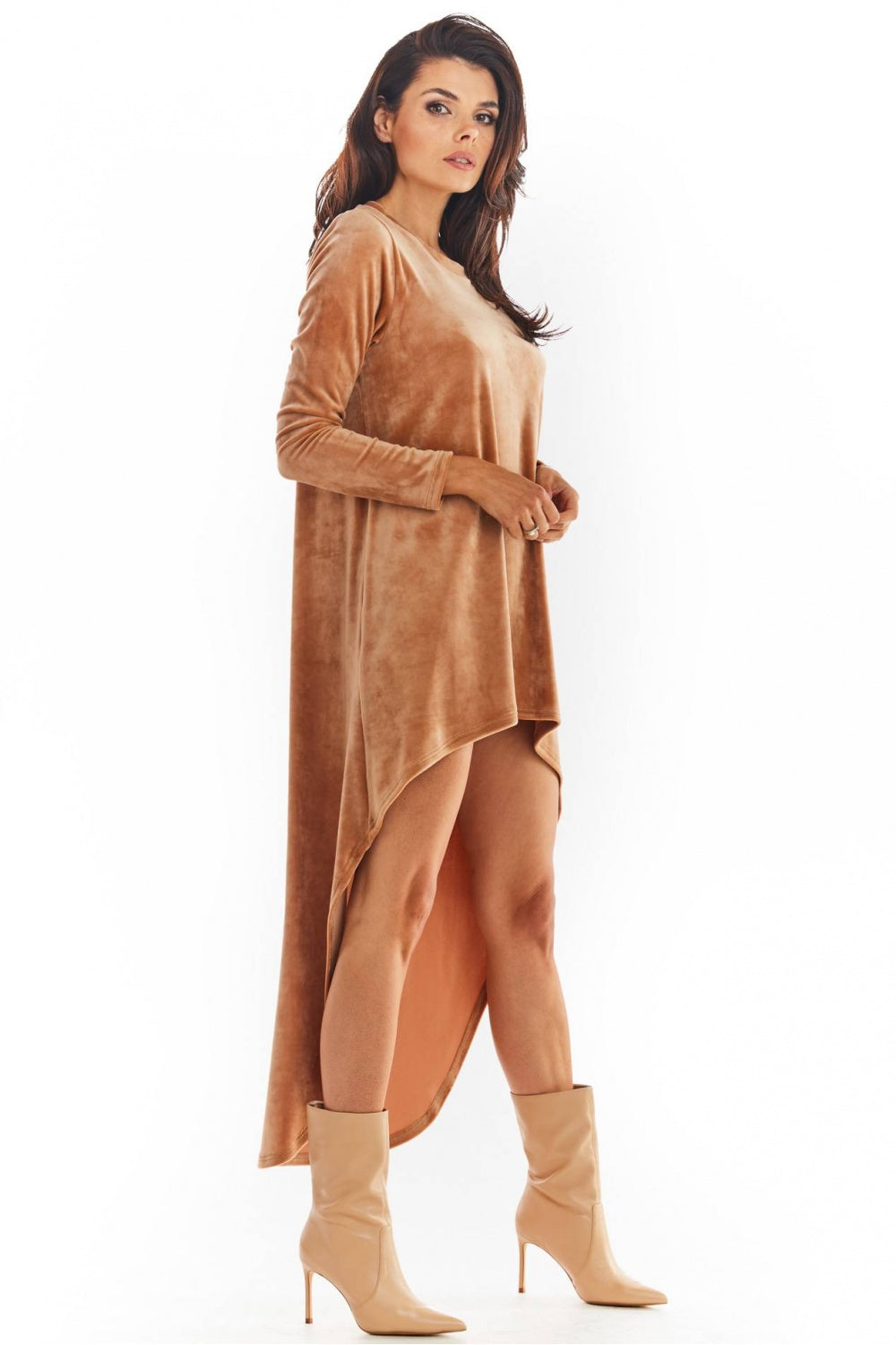 Beige Welur Daydress