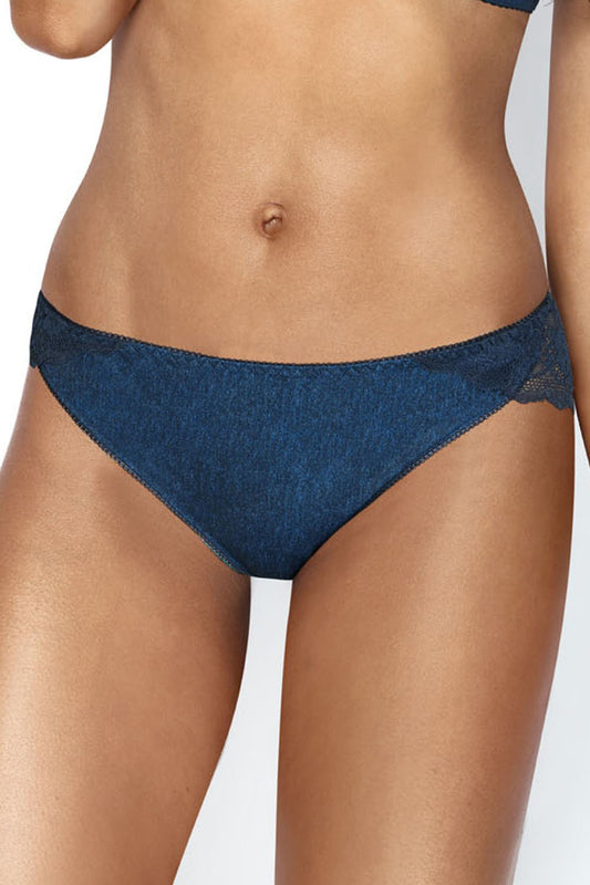 Aurora Navy Beige Panties