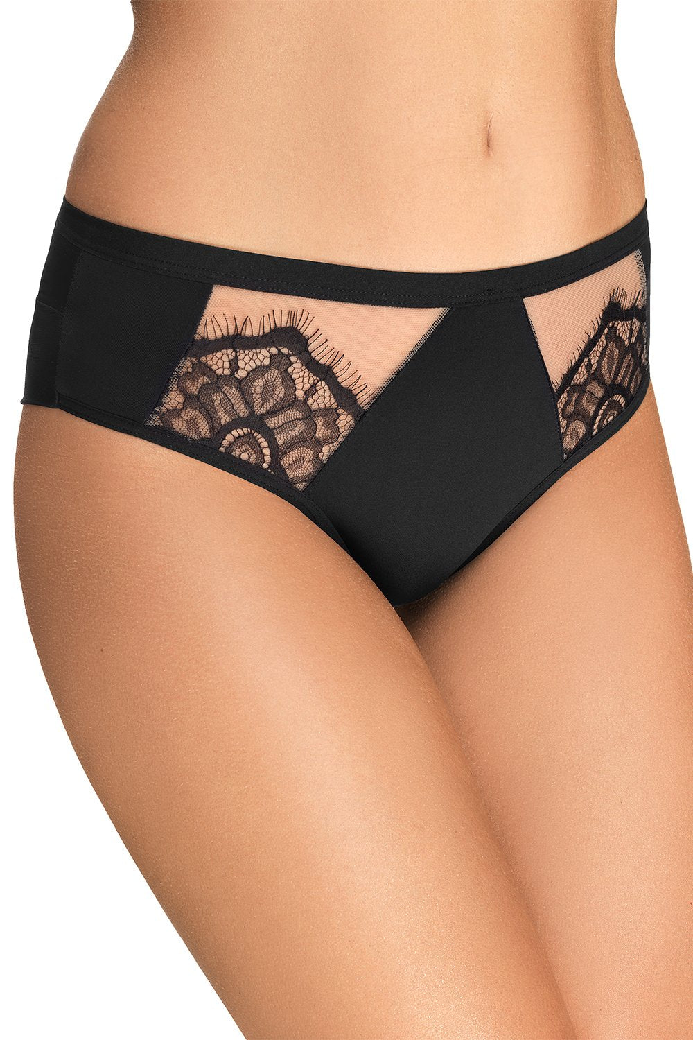 Memphis K Black Brazilian style panties