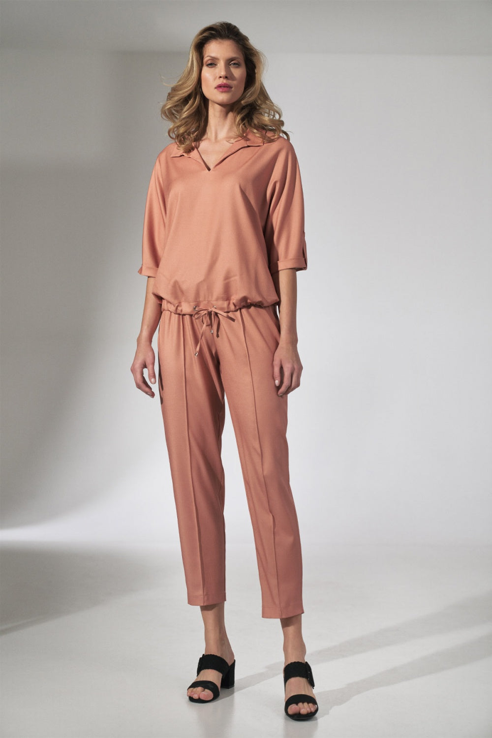 Orange Blouse