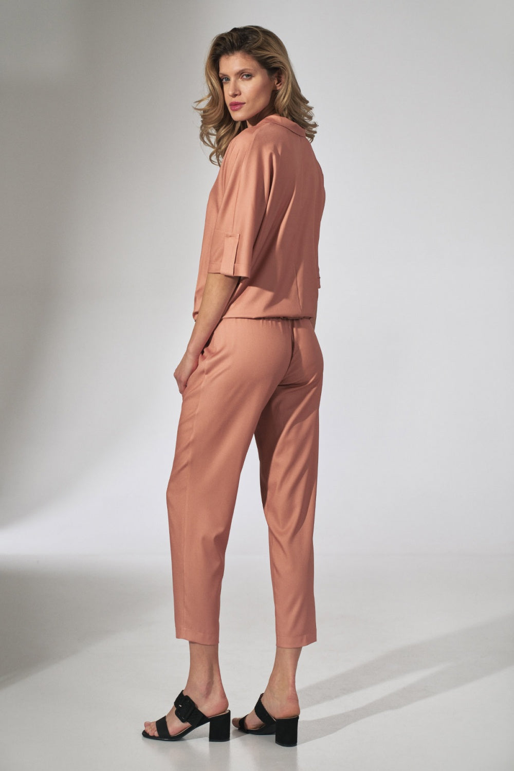 Orange Women trousers