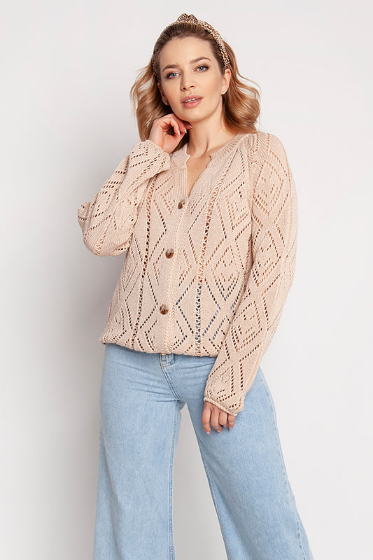 Beige Cardigan
