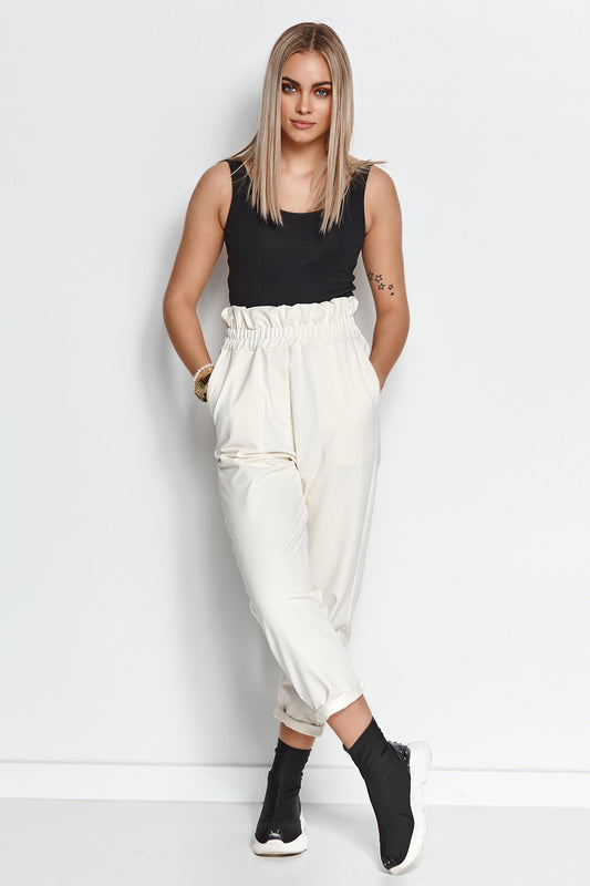 Śmietana Tracksuit trousers