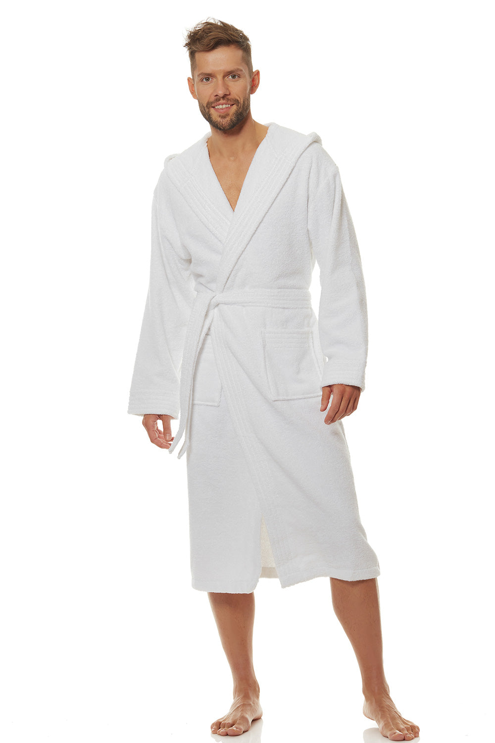 White Bathrobe
